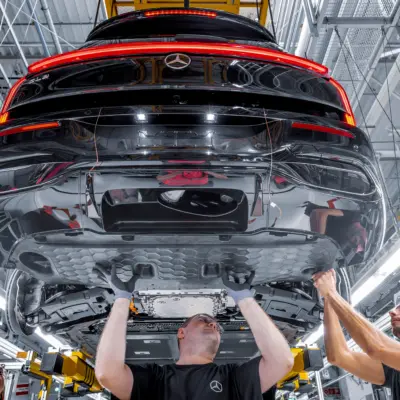 Start der Serienproduktion des neuen Mercedes-Benz GLB im Werk KecskemétStart of production of the new Mercedes-Benz GLB at the Kecskemét plant