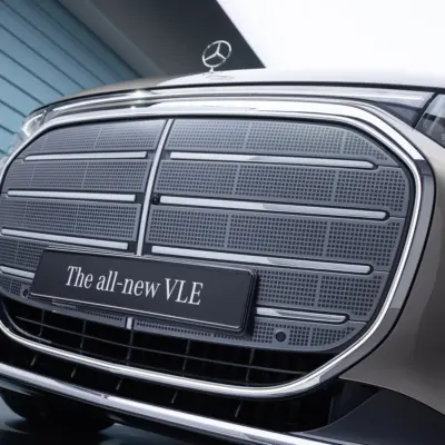Neudefinition von Raum für eine neue Ära: der neue elektrische Mercedes-Benz VLERedefining space in a new era: the all-new electric Mercedes-Benz VLE