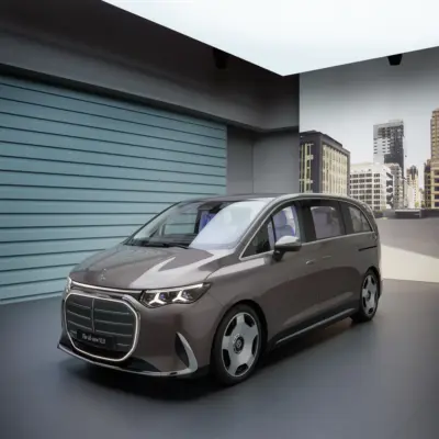 Neudefinition von Raum für eine neue Ära: der neue elektrische Mercedes-Benz VLERedefining space in a new era: the all-new electric Mercedes-Benz VLE