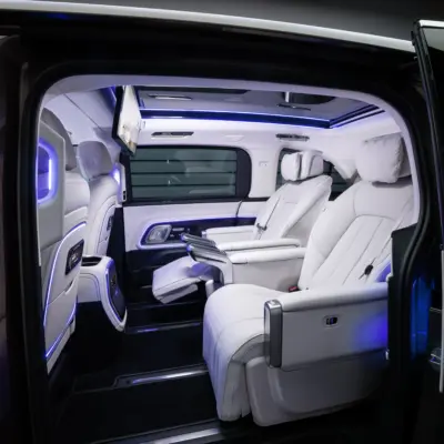 Neudefinition von Raum für eine neue Ära: der neue elektrische Mercedes-Benz VLERedefining space in a new era: the all-new electric Mercedes-Benz VLE