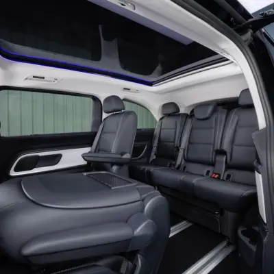 Neudefinition von Raum für eine neue Ära: der neue elektrische Mercedes-Benz VLERedefining space in a new era: the all-new electric Mercedes-Benz VLE