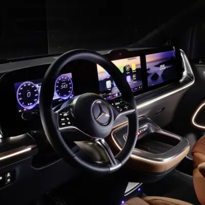 Neudefinition von Raum für eine neue Ära: der neue elektrische Mercedes-Benz VLERedefining space in a new era: the all-new electric Mercedes-Benz VLE