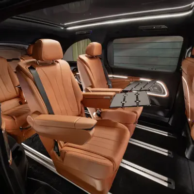 Neudefinition von Raum für eine neue Ära: der neue elektrische Mercedes-Benz VLERedefining space in a new era: the all-new electric Mercedes-Benz VLE