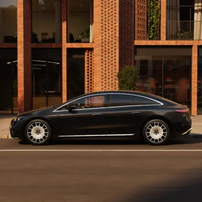 Der neue EQS: Weiter denken, weiter fahrenThe new Mercedes-Benz EQS: Smarter than ever. Further than ever.
