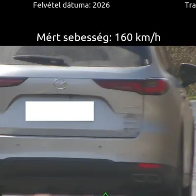 8. sz. főút - Vashosszúfalu - 160 kmh