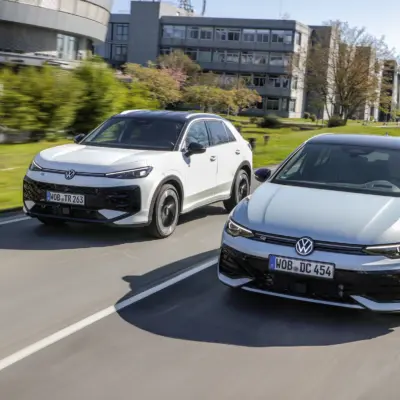 Volkswagen T-Roc and Golf